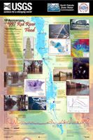 10th Anniversary of the Red River Flood poster